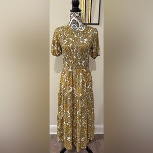 Michael Michael Kors Paisley Print Tiered Dress